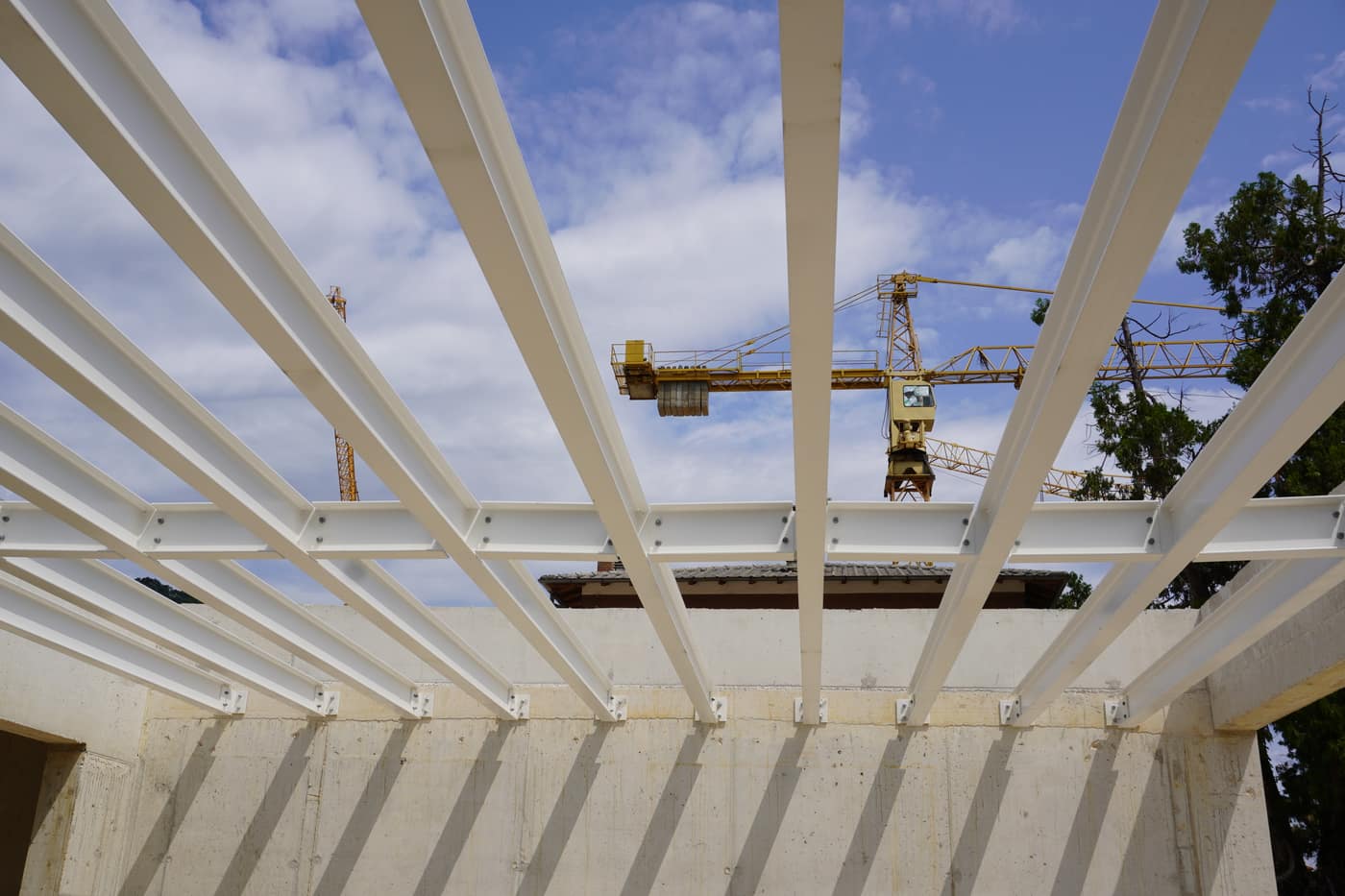 Structural steel detail